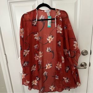 Floral kimono / coverup